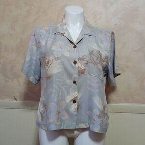 Reef Island tropical womens top size XL